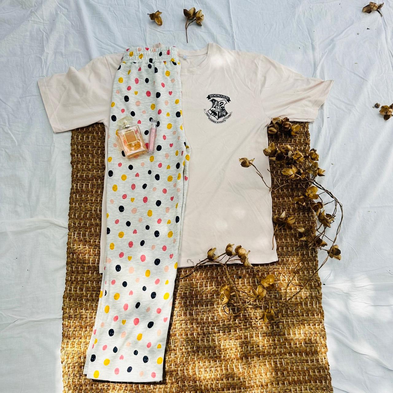 Color Dot Pyjama Pant Set